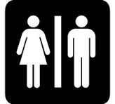 hay baño publico